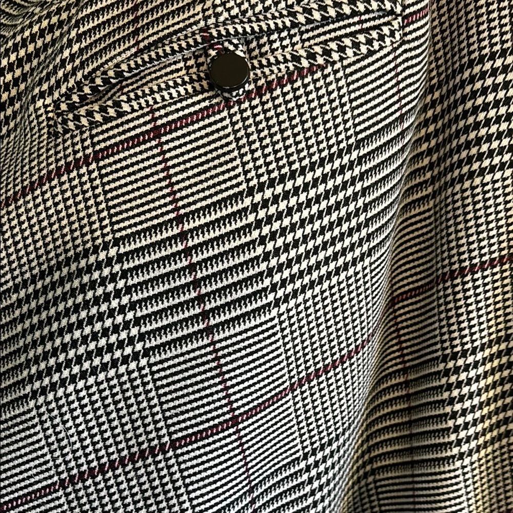 Calvin Klein Plaid/Houndstooth Women’s Trousers - Picture 4 of 4